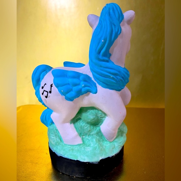MY LITTLE PONY G1 VTG 1984 PAINTABLE PLASTIC PEGASUS MEDLEY PONY FIGURE RARE - Picture 9 of 12